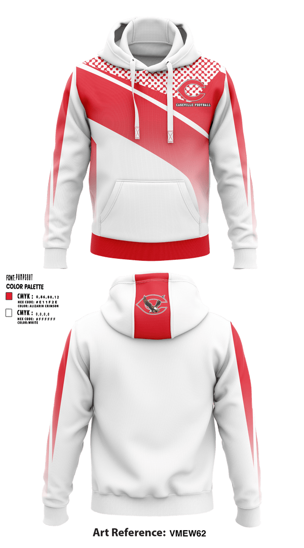 Hoodie, Caseville Junior High School Volleyball, Women's Volleyball, Teamtime, Team time, sublimation, custom sports apparel, team uniforms, spirit wear, spiritwear, sports uniforms, custom shirts, team store, custom team store, fundraiser sports, apparel fundraiser