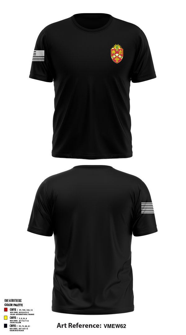 Short Sleeve Performance Shirt, HHB 3rd Battalion, 3rd Field Artillery, , Teamtime, Team time, sublimation, custom sports apparel, team uniforms, spirit wear, spiritwear, sports uniforms, custom shirts, team store, custom team store, fundraiser sports, apparel fundraiser