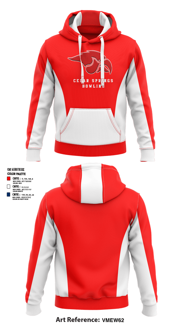 Hoodie, Cedar Springs High School Bowling, Bowling, Teamtime, Team time, sublimation, custom sports apparel, team uniforms, spirit wear, spiritwear, sports uniforms, custom shirts, team store, custom team store, fundraiser sports, apparel fundraiser