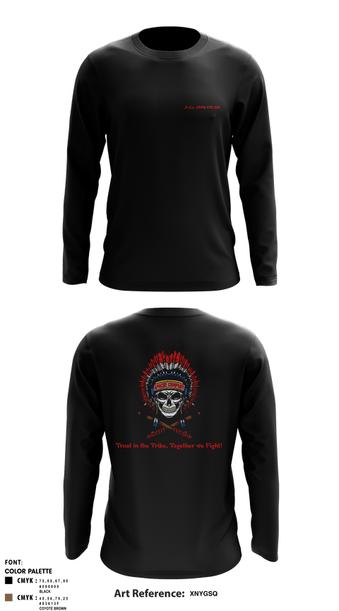 Long Sleeve Performance Shirt, B Co 309th MI BN, Army, Teamtime, Team time, sublimation, custom sports apparel, team uniforms, spirit wear, spiritwear, sports uniforms, custom shirts, team store, custom team store, fundraiser sports, apparel fundraiser