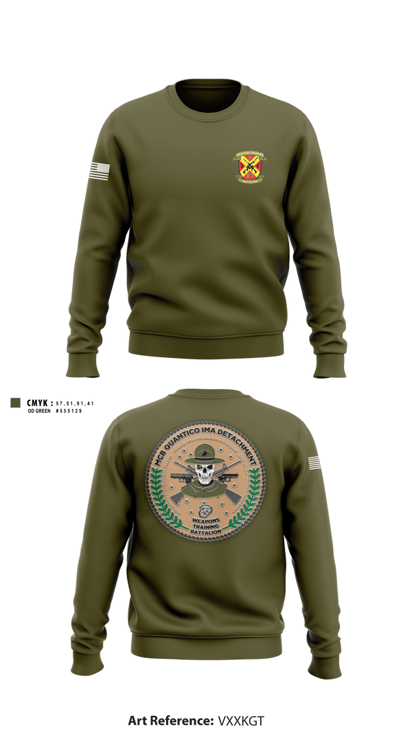 Crew Neck Sweatshirt, , Army, Teamtime, Team time, sublimation, custom sports apparel, team uniforms, spirit wear, spiritwear, sports uniforms, custom shirts, team store, custom team store, fundraiser sports, apparel fundraiser