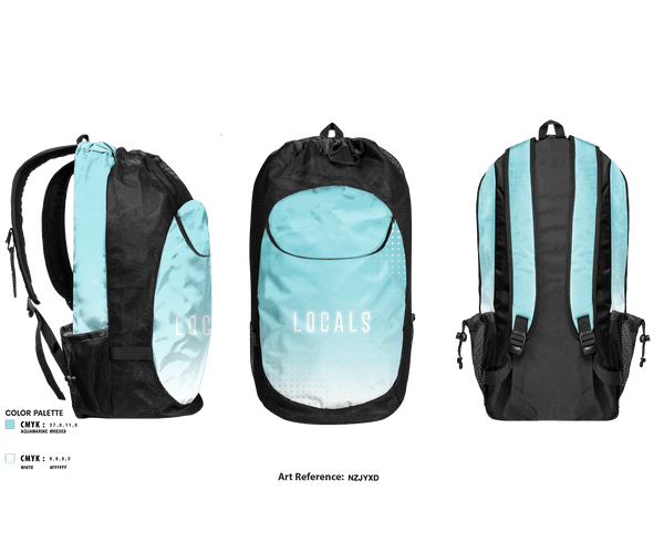 Gear Bag, Locals, Men's Basketball, Teamtime, Team time, sublimation, custom sports apparel, team uniforms, spirit wear, spiritwear, sports uniforms, custom shirts, team store, custom team store, fundraiser sports, apparel fundraiser