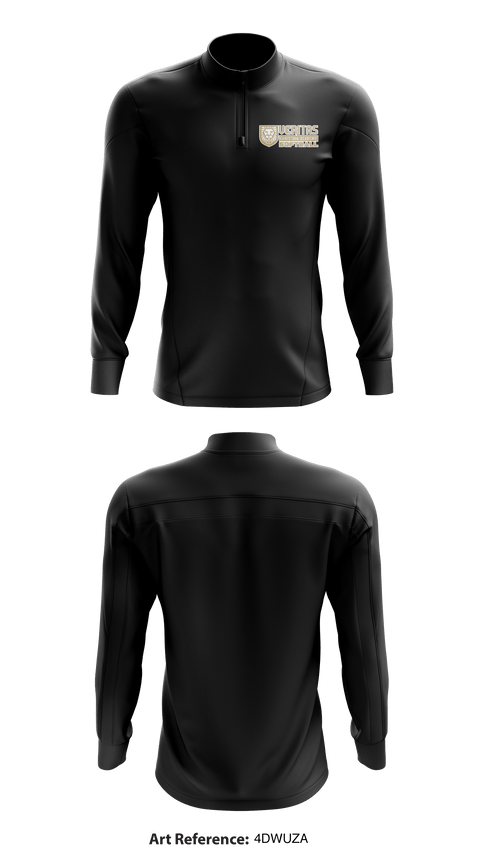Quarter Zip Jacket, Veritas Christian Academy Softball, Softball, Teamtime, Team time, sublimation, custom sports apparel, team uniforms, spirit wear, spiritwear, sports uniforms, custom shirts, team store, custom team store, fundraiser sports, apparel fundraiser