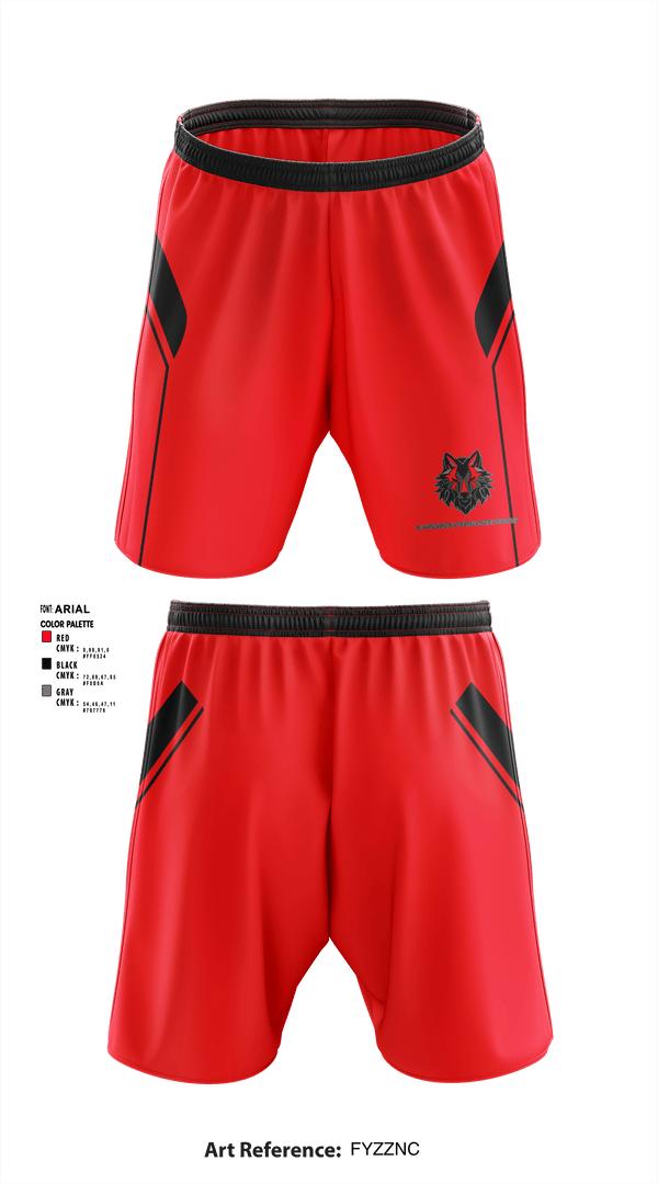 Athletic Shorts With Pockets, Ragnarok Ordnance Works, , Teamtime, Team time, sublimation, custom sports apparel, team uniforms, spirit wear, spiritwear, sports uniforms, custom shirts, team store, custom team store, fundraiser sports, apparel fundraiser