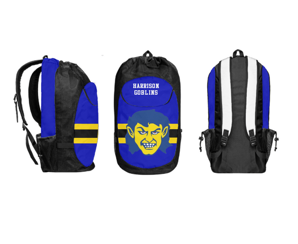Gear Bag, Harrison Goblins, Spirit Store, Teamtime, Team time, sublimation, custom sports apparel, team uniforms, spirit wear, spiritwear, sports uniforms, custom shirts, team store, custom team store, fundraiser sports, apparel fundraiser