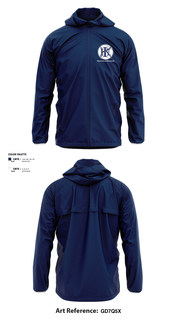 Windbreaker, Kent Island Baseball, Baseball, Teamtime, Team time, sublimation, custom sports apparel, team uniforms, spirit wear, spiritwear, sports uniforms, custom shirts, team store, custom team store, fundraiser sports, apparel fundraiser