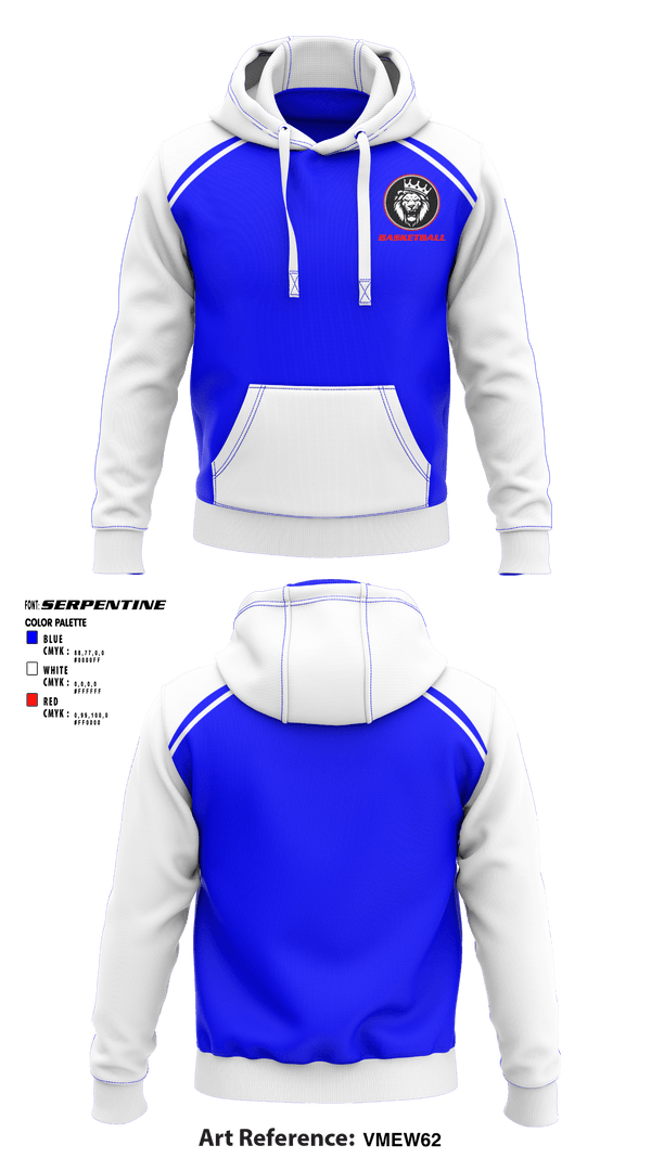 Hoodie, Kent-Meridian High School Basketball, Men's Basketball, Teamtime, Team time, sublimation, custom sports apparel, team uniforms, spirit wear, spiritwear, sports uniforms, custom shirts, team store, custom team store, fundraiser sports, apparel fundraiser