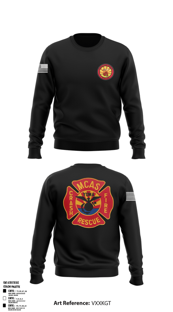 Crew Neck Sweatshirt, crash rescue, Marines, Teamtime, Team time, sublimation, custom sports apparel, team uniforms, spirit wear, spiritwear, sports uniforms, custom shirts, team store, custom team store, fundraiser sports, apparel fundraiser