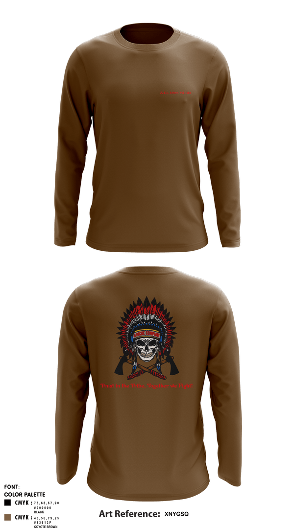 Long Sleeve Performance Shirt, B Co 309th MI BN, Army, Teamtime, Team time, sublimation, custom sports apparel, team uniforms, spirit wear, spiritwear, sports uniforms, custom shirts, team store, custom team store, fundraiser sports, apparel fundraiser