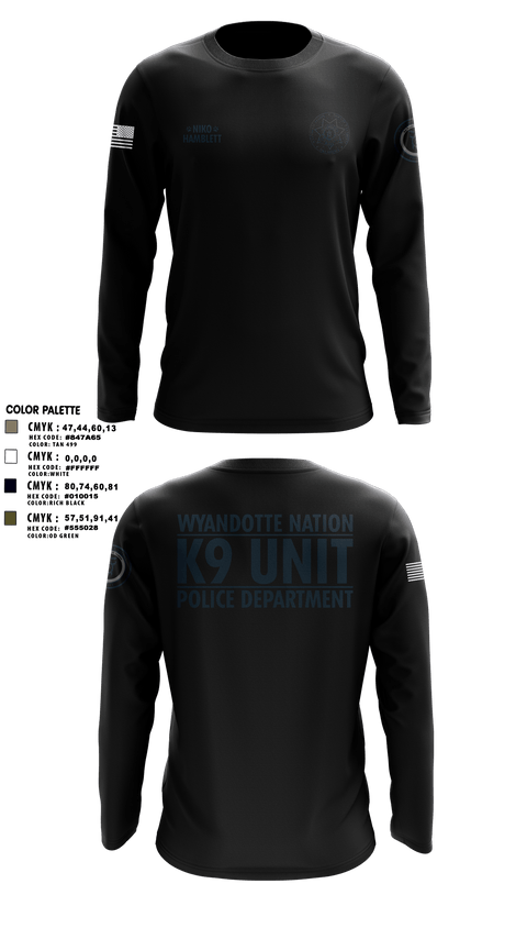 Long Sleeve Performance Shirt, , Police, Teamtime, Team time, sublimation, custom sports apparel, team uniforms, spirit wear, spiritwear, sports uniforms, custom shirts, team store, custom team store, fundraiser sports, apparel fundraiser