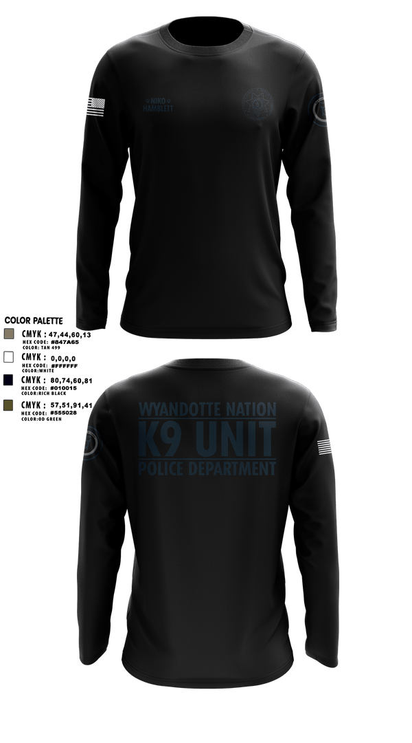 Long Sleeve Performance Shirt, , Police, Teamtime, Team time, sublimation, custom sports apparel, team uniforms, spirit wear, spiritwear, sports uniforms, custom shirts, team store, custom team store, fundraiser sports, apparel fundraiser