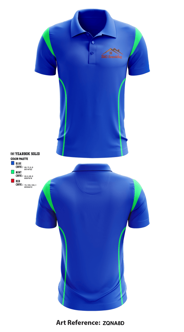 Short Sleeve Performance Polo, E&D Remodeling and Siding LLC, , Teamtime, Team time, sublimation, custom sports apparel, team uniforms, spirit wear, spiritwear, sports uniforms, custom shirts, team store, custom team store, fundraiser sports, apparel fundraiser