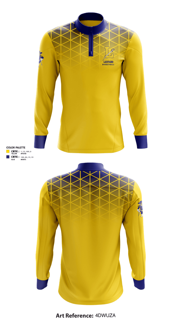 Quarter Zip Jacket, Ledyard High School Basketball, Men's Basketball, Teamtime, Team time, sublimation, custom sports apparel, team uniforms, spirit wear, spiritwear, sports uniforms, custom shirts, team store, custom team store, fundraiser sports, apparel fundraiser
