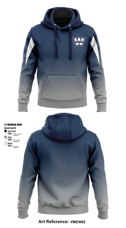 Hoodie, Warren Central High School Volleyball, Women's Volleyball, Teamtime, Team time, sublimation, custom sports apparel, team uniforms, spirit wear, spiritwear, sports uniforms, custom shirts, team store, custom team store, fundraiser sports, apparel fundraiser
