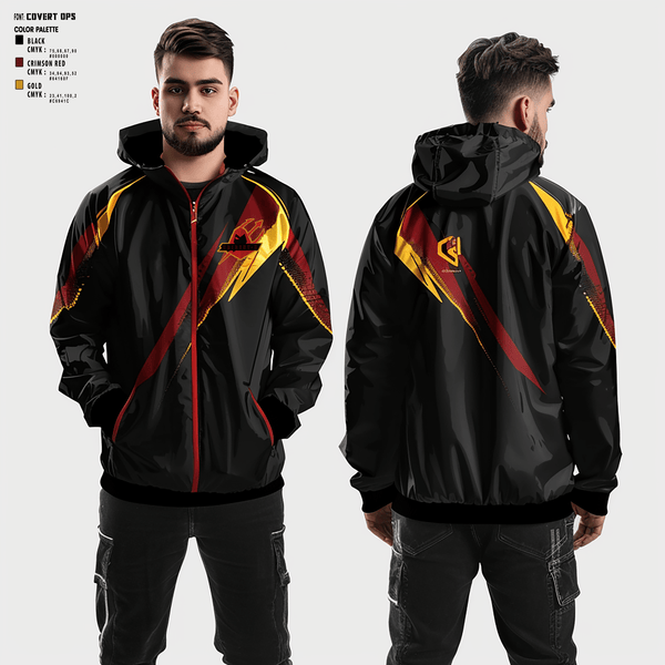 Windbreaker, Trident Militia, E-Sports, Teamtime, Team time, sublimation, custom sports apparel, team uniforms, spirit wear, spiritwear, sports uniforms, custom shirts, team store, custom team store, fundraiser sports, apparel fundraiser
