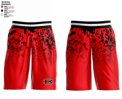 Mens Basketball Shorts, Bowdon High School Basketball, Men's Basketball, Teamtime, Team time, sublimation, custom sports apparel, team uniforms, spirit wear, spiritwear, sports uniforms, custom shirts, team store, custom team store, fundraiser sports, apparel fundraiser