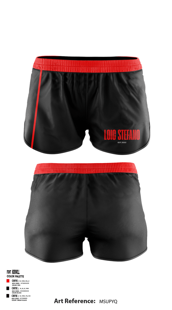 Women's Shorts, Loic StefanoLoic Stefano, , Teamtime, Team time, sublimation, custom sports apparel, team uniforms, spirit wear, spiritwear, sports uniforms, custom shirts, team store, custom team store, fundraiser sports, apparel fundraiser