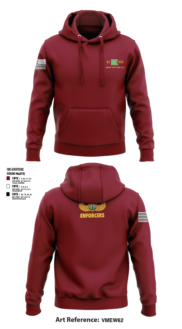 Hoodie, 21ST MILITARY POLICE COMPANY (AIRBORNE), Army, Teamtime, Team time, sublimation, custom sports apparel, team uniforms, spirit wear, spiritwear, sports uniforms, custom shirts, team store, custom team store, fundraiser sports, apparel fundraiser