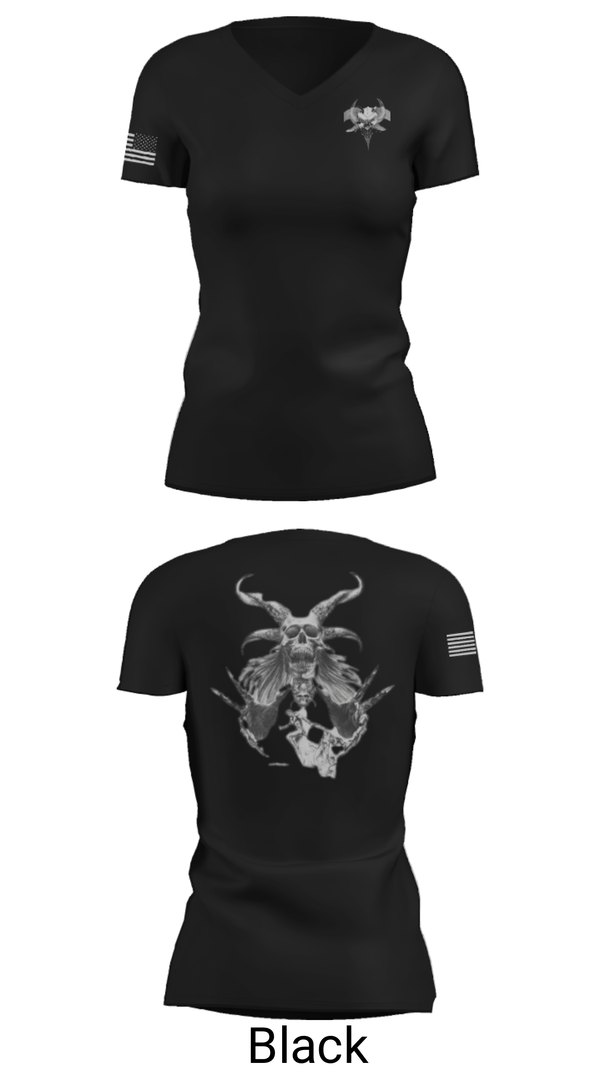 Women's Short Sleeve Vneck Shirt, , National Guard, Teamtime, Team time, sublimation, custom sports apparel, team uniforms, spirit wear, spiritwear, sports uniforms, custom shirts, team store, custom team store, fundraiser sports, apparel fundraiser