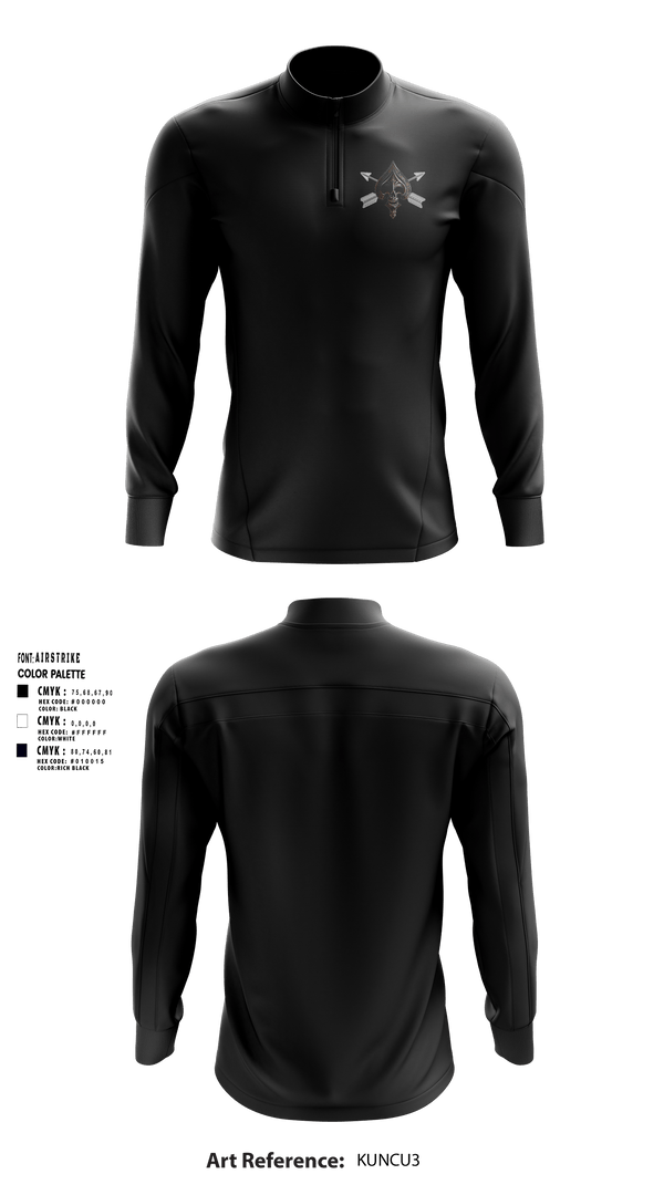 Quarter Zip Jacket, , Army, Teamtime, Team time, sublimation, custom sports apparel, team uniforms, spirit wear, spiritwear, sports uniforms, custom shirts, team store, custom team store, fundraiser sports, apparel fundraiser