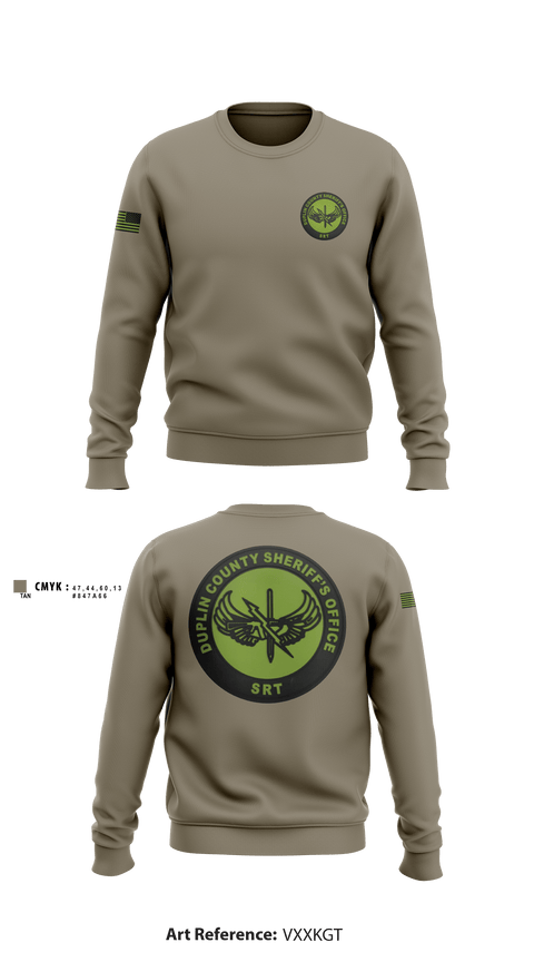 Crew Neck Sweatshirt, Duplin County Special Response Team, Police, Teamtime, Team time, sublimation, custom sports apparel, team uniforms, spirit wear, spiritwear, sports uniforms, custom shirts, team store, custom team store, fundraiser sports, apparel fundraiser