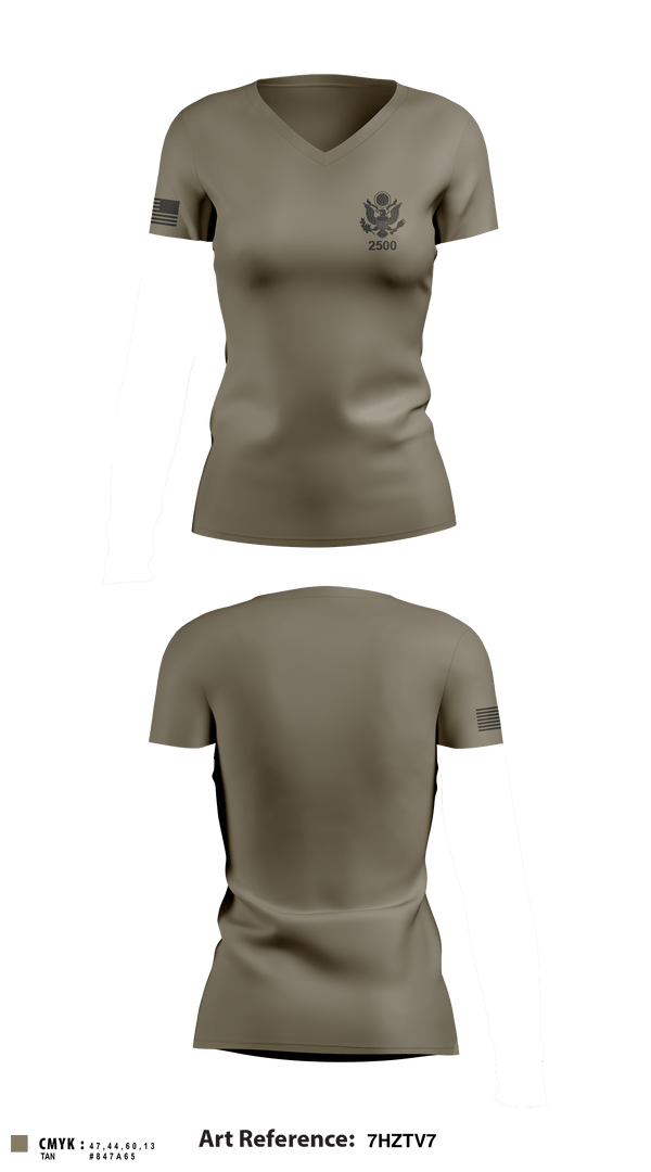 Women's Short Sleeve Vneck Shirt, , Army, Teamtime, Team time, sublimation, custom sports apparel, team uniforms, spirit wear, spiritwear, sports uniforms, custom shirts, team store, custom team store, fundraiser sports, apparel fundraiser