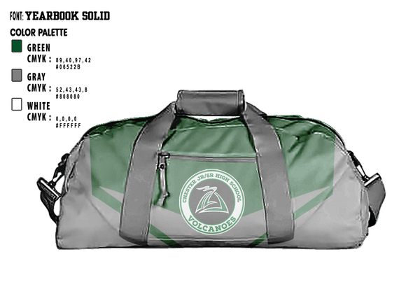 Duffle Bag, Chester High School, Spirit Store, Teamtime, Team time, sublimation, custom sports apparel, team uniforms, spirit wear, spiritwear, sports uniforms, custom shirts, team store, custom team store, fundraiser sports, apparel fundraiser