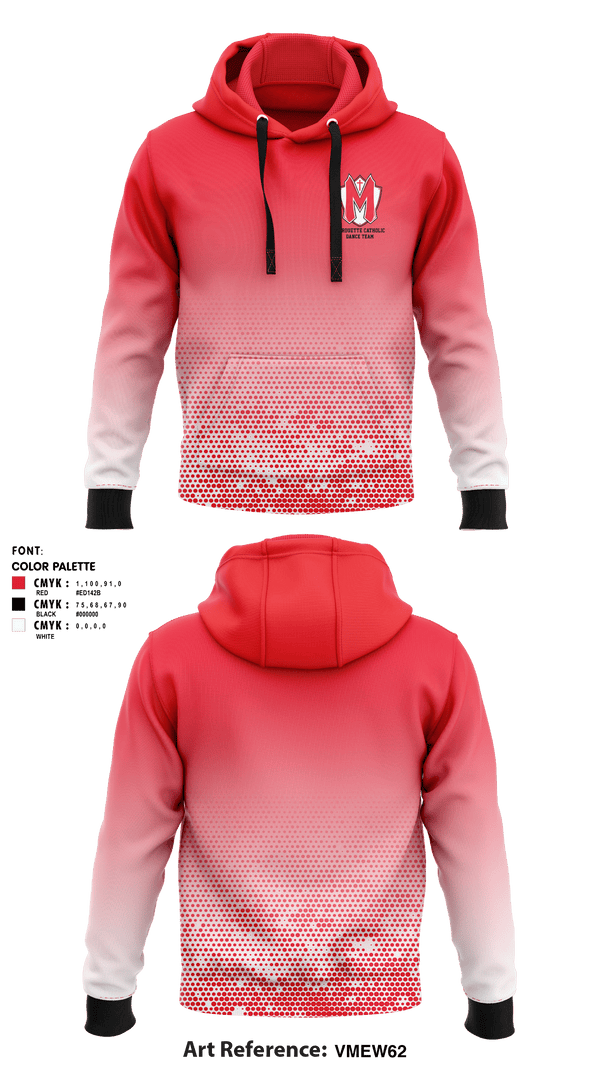 Hoodie, Marquette Catholic High School Dance, Spirit Store, Teamtime, Team time, sublimation, custom sports apparel, team uniforms, spirit wear, spiritwear, sports uniforms, custom shirts, team store, custom team store, fundraiser sports, apparel fundraiser