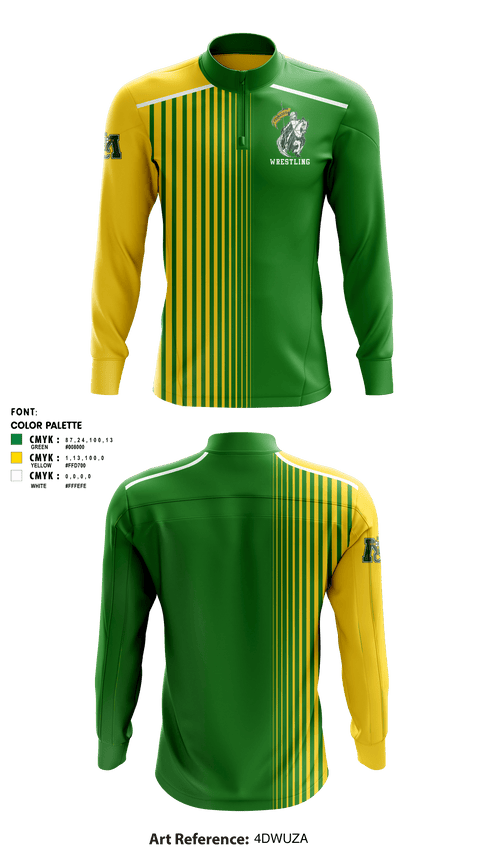 Quarter Zip Jacket, Muskegon Catholic Central High School Wrestling, Wrestling, Teamtime, Team time, sublimation, custom sports apparel, team uniforms, spirit wear, spiritwear, sports uniforms, custom shirts, team store, custom team store, fundraiser sports, apparel fundraiser