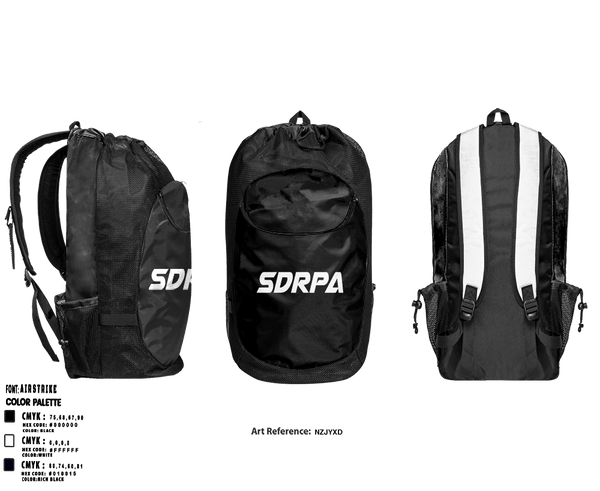Gear Bag, SDRPA, Police, Teamtime, Team time, sublimation, custom sports apparel, team uniforms, spirit wear, spiritwear, sports uniforms, custom shirts, team store, custom team store, fundraiser sports, apparel fundraiser