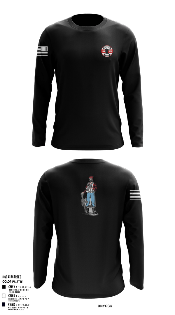 Long Sleeve Performance Shirt, , Air Force, Teamtime, Team time, sublimation, custom sports apparel, team uniforms, spirit wear, spiritwear, sports uniforms, custom shirts, team store, custom team store, fundraiser sports, apparel fundraiser