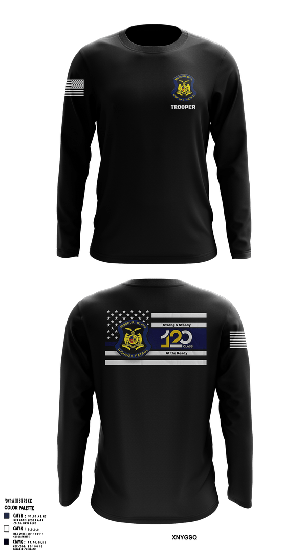Long Sleeve Performance Shirt, MSHP Class 120, Police, Teamtime, Team time, sublimation, custom sports apparel, team uniforms, spirit wear, spiritwear, sports uniforms, custom shirts, team store, custom team store, fundraiser sports, apparel fundraiser