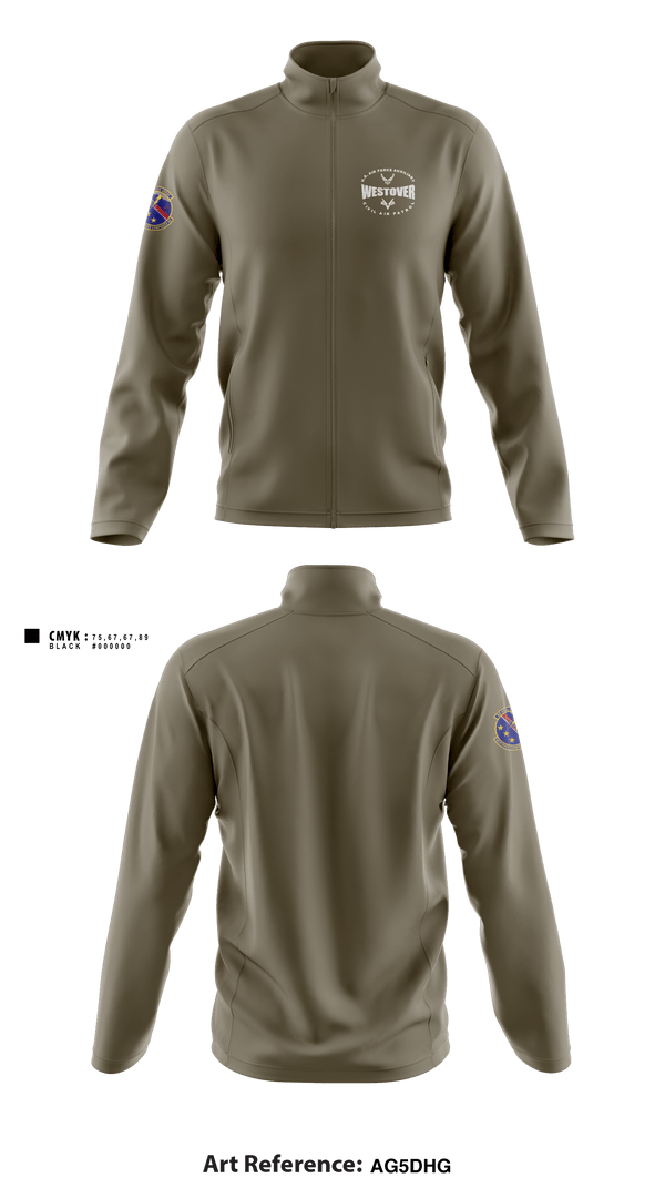 Fleece Jacket, , Air Force, Teamtime, Team time, sublimation, custom sports apparel, team uniforms, spirit wear, spiritwear, sports uniforms, custom shirts, team store, custom team store, fundraiser sports, apparel fundraiser