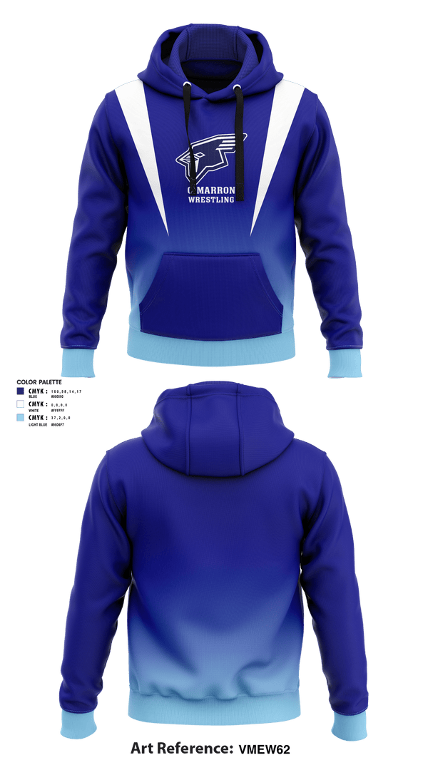 Hoodie, Cimarron High School Wrestling, Wrestling, Teamtime, Team time, sublimation, custom sports apparel, team uniforms, spirit wear, spiritwear, sports uniforms, custom shirts, team store, custom team store, fundraiser sports, apparel fundraiser