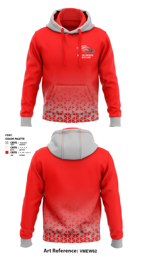 Hoodie, South Pointe High School Wrestling, Wrestling, Teamtime, Team time, sublimation, custom sports apparel, team uniforms, spirit wear, spiritwear, sports uniforms, custom shirts, team store, custom team store, fundraiser sports, apparel fundraiser
