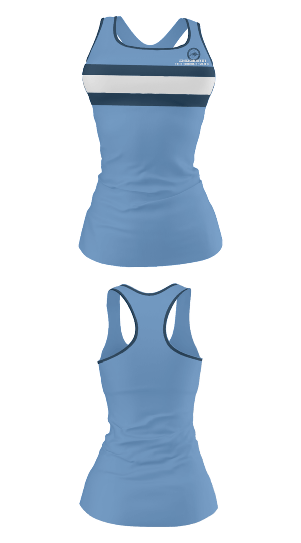 Tank Top, Jersey Community High School Bowling, Bowling, Teamtime, Team time, sublimation, custom sports apparel, team uniforms, spirit wear, spiritwear, sports uniforms, custom shirts, team store, custom team store, fundraiser sports, apparel fundraiser