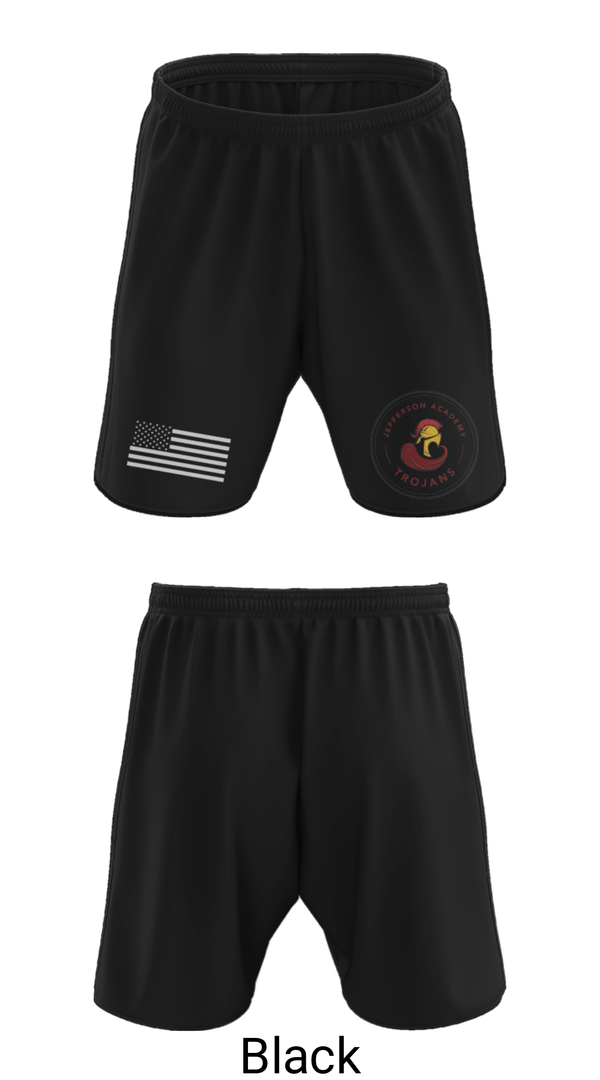 Athletic Shorts With Pockets, Jefferson Middle School Basketball, Men's Basketball, Teamtime, Team time, sublimation, custom sports apparel, team uniforms, spirit wear, spiritwear, sports uniforms, custom shirts, team store, custom team store, fundraiser sports, apparel fundraiser