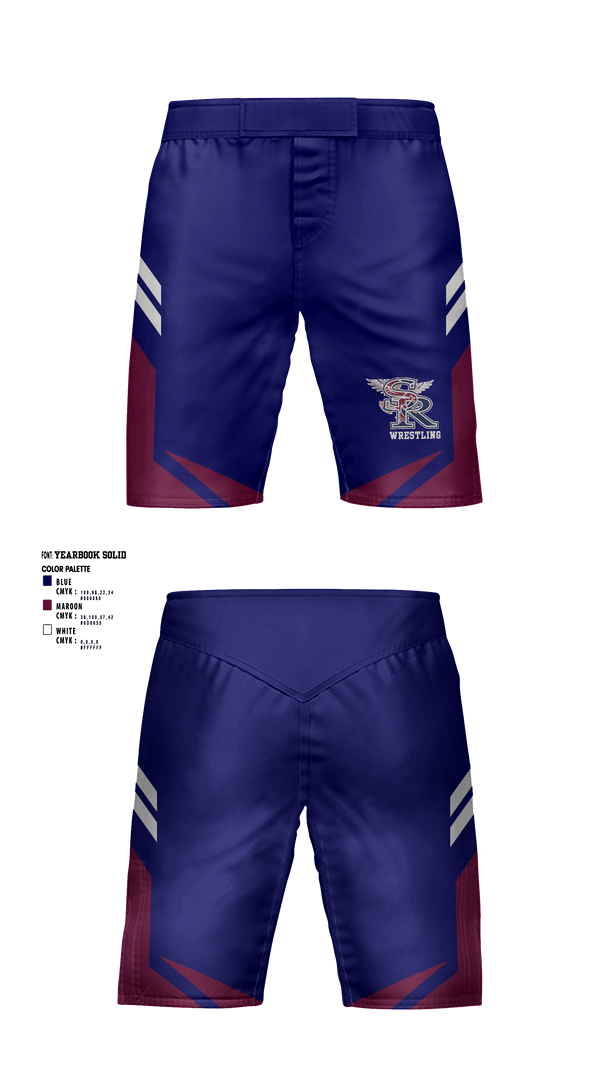 Fight Shorts, Scripps Ranch High School Wrestling, Wrestling, Teamtime, Team time, sublimation, custom sports apparel, team uniforms, spirit wear, spiritwear, sports uniforms, custom shirts, team store, custom team store, fundraiser sports, apparel fundraiser