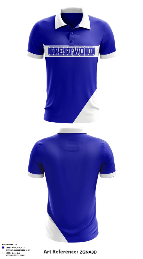 Short Sleeve Performance Polo, Crestwood Elementary School, Spirit Store, Teamtime, Team time, sublimation, custom sports apparel, team uniforms, spirit wear, spiritwear, sports uniforms, custom shirts, team store, custom team store, fundraiser sports, apparel fundraiser