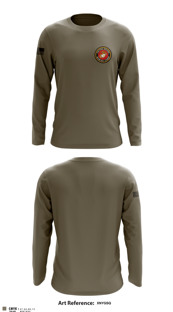 Long Sleeve Performance Shirt, 3rd Battalion 6th Marines Kilo Company, Marines, Teamtime, Team time, sublimation, custom sports apparel, team uniforms, spirit wear, spiritwear, sports uniforms, custom shirts, team store, custom team store, fundraiser sports, apparel fundraiser