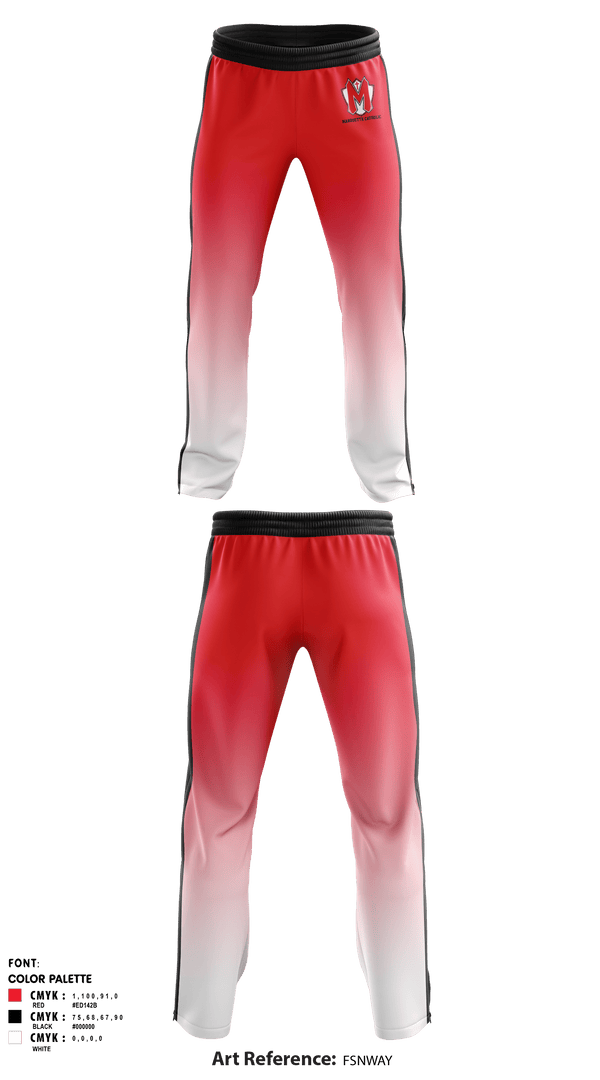 Sweatpants, Marquette Catholic High School Dance, Spirit Store, Teamtime, Team time, sublimation, custom sports apparel, team uniforms, spirit wear, spiritwear, sports uniforms, custom shirts, team store, custom team store, fundraiser sports, apparel fundraiser