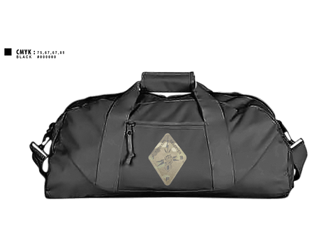 Duffle Bag, Det. 2 HHB 1-194 FA, National Guard, Teamtime, Team time, sublimation, custom sports apparel, team uniforms, spirit wear, spiritwear, sports uniforms, custom shirts, team store, custom team store, fundraiser sports, apparel fundraiser