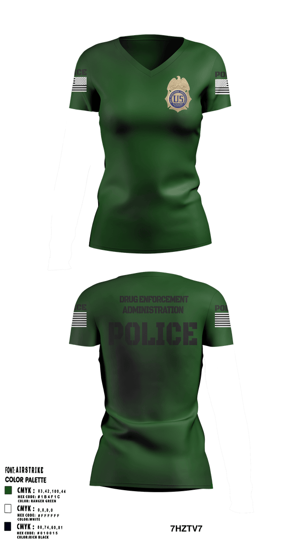 Women's Short Sleeve Vneck Shirt, , Police, Teamtime, Team time, sublimation, custom sports apparel, team uniforms, spirit wear, spiritwear, sports uniforms, custom shirts, team store, custom team store, fundraiser sports, apparel fundraiser