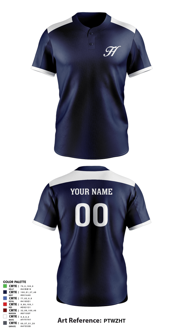 Two Button Softball Jersey, Heights Girls' Softball, Softball, Teamtime, Team time, sublimation, custom sports apparel, team uniforms, spirit wear, spiritwear, sports uniforms, custom shirts, team store, custom team store, fundraiser sports, apparel fundraiser