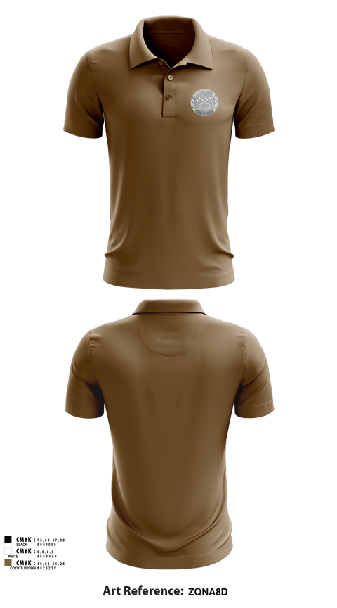Short Sleeve Performance Polo, A/92 ÇA, Army, Teamtime, Team time, sublimation, custom sports apparel, team uniforms, spirit wear, spiritwear, sports uniforms, custom shirts, team store, custom team store, fundraiser sports, apparel fundraiser
