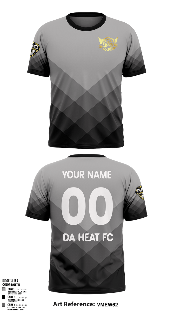 Short Sleeve Performance Shirt, DA HEAT FC, Spirit Store, Teamtime, Team time, sublimation, custom sports apparel, team uniforms, spirit wear, spiritwear, sports uniforms, custom shirts, team store, custom team store, fundraiser sports, apparel fundraiser