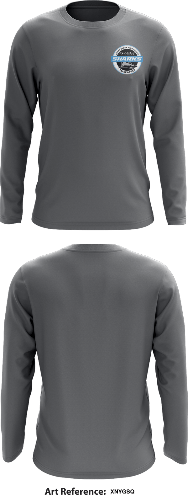Long Sleeve Performance Shirt, Ponte Vedra track & field, Track & Field, Teamtime, Team time, sublimation, custom sports apparel, team uniforms, spirit wear, spiritwear, sports uniforms, custom shirts, team store, custom team store, fundraiser sports, apparel fundraiser