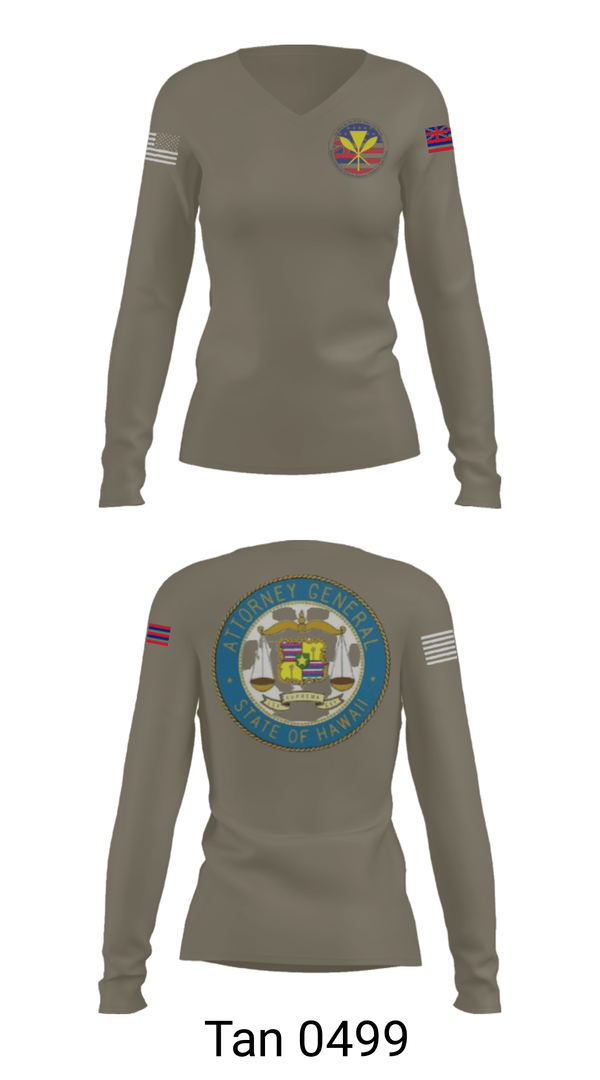 Women's Long Sleeve Vneck Shirt, , Police, Teamtime, Team time, sublimation, custom sports apparel, team uniforms, spirit wear, spiritwear, sports uniforms, custom shirts, team store, custom team store, fundraiser sports, apparel fundraiser