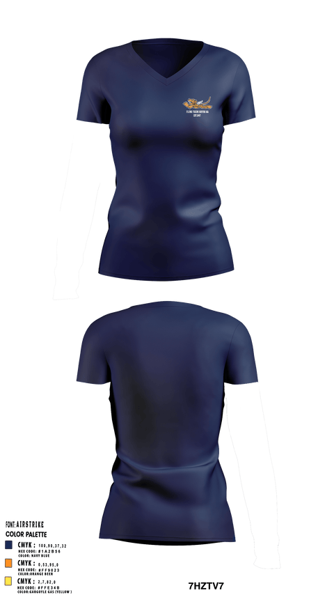 Women's Short Sleeve Vneck Shirt, Detachment 355Detachment 355, Air Force, Teamtime, Team time, sublimation, custom sports apparel, team uniforms, spirit wear, spiritwear, sports uniforms, custom shirts, team store, custom team store, fundraiser sports, apparel fundraiser