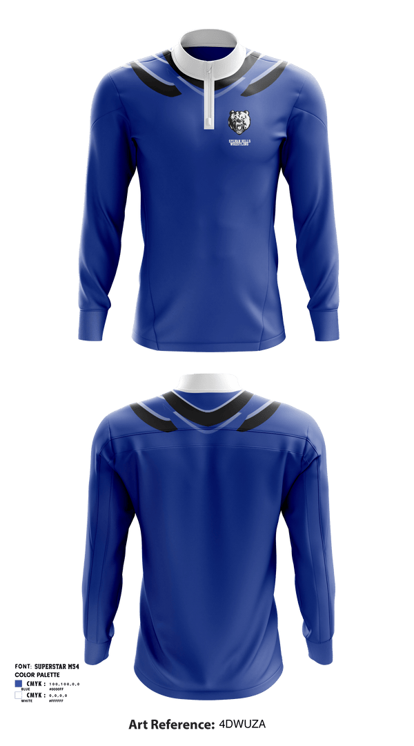 Quarter Zip Jacket, Sylvan Hills High School Wrestling, Wrestling, Teamtime, Team time, sublimation, custom sports apparel, team uniforms, spirit wear, spiritwear, sports uniforms, custom shirts, team store, custom team store, fundraiser sports, apparel fundraiser